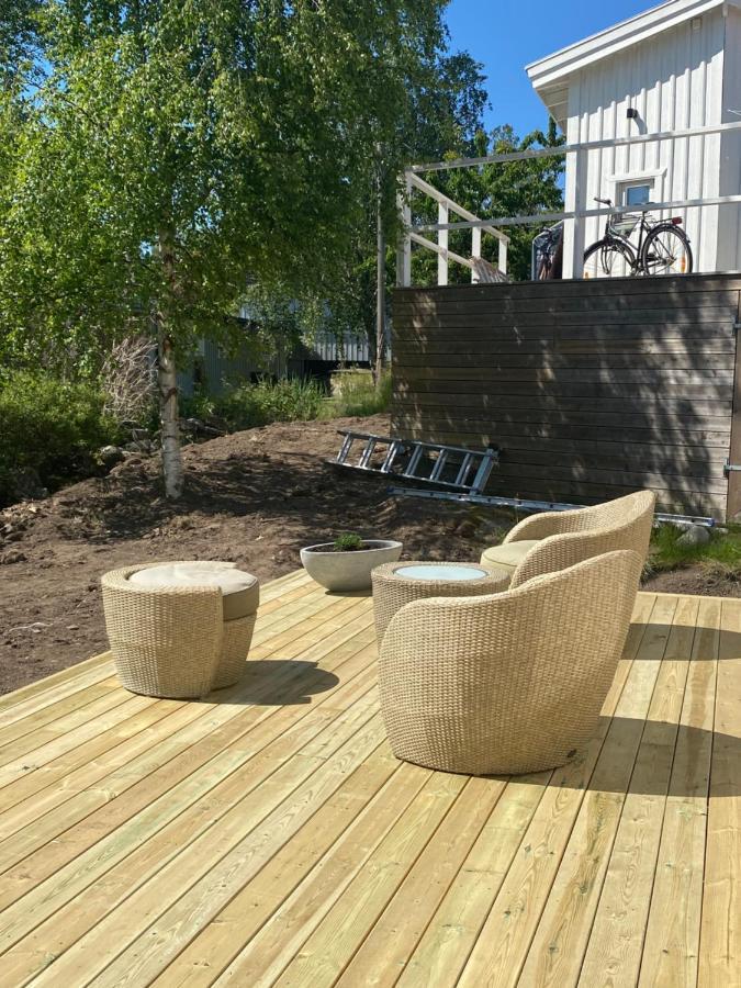 Kungsbacka Naera Hav Och Golf-Sovloft 1,25 Takhoejd Bagian luar foto